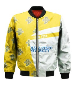 Indiana State Sycamores Bomber Jacket Special Style - NCAA