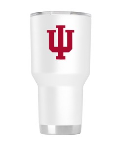 Indiana White Tumbler - Clean and Classic Look, Great for Daily Use