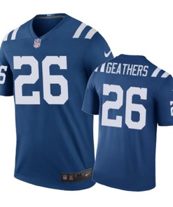 Indianapolis Colts #26 Clayton Geathers Nike Color Rush Royal Jersey