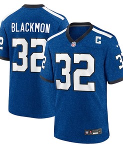 Indianapolis Colts #32 Julian Blackmon Indiana Nights Alternate Game Jersey - Royal