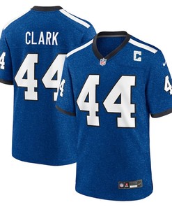 Indianapolis Colts #44 Dallas Clark Indiana Nights Alternate Game Jersey - Royal
