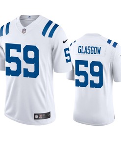 Indianapolis Colts 59 Jordan Glasgow White Jersey