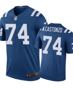 Indianapolis Colts #74 Anthony Castonzo Nike Color Rush Royal Jersey