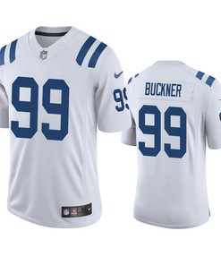 Indianapolis Colts 99 DeForest Buckner White Jersey