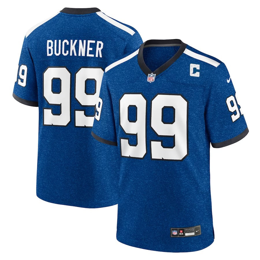 Indianapolis Colts #99 Deforest Buckner Indiana Nights Alternate Game Jersey - Royal