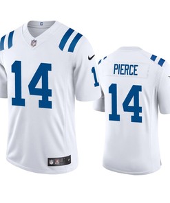Indianapolis Colts Alec Pierce 14 White Vapor Limited Jersey