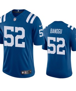 Indianapolis Colts Ben Banogu Royal 2020 Vapor Limited Jersey - Mens