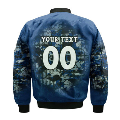 Indianapolis Colts Bomber Jacket Camouflage Vintage - NFL