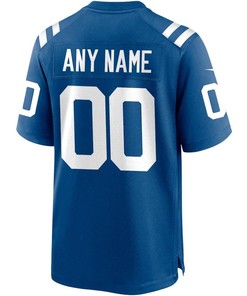 Indianapolis Colts Custom Game Jersey - Royal