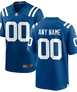 Indianapolis Colts Custom Game Jersey - Royal Custom Jerseys Nfl