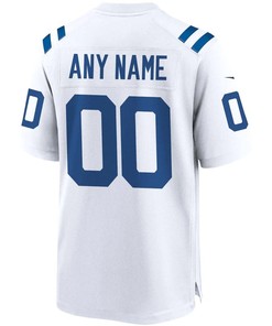 Indianapolis Colts Custom Game Jersey - White