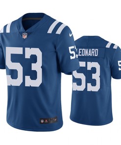 Indianapolis Colts Darius Leonard Royal Nike Color Rush Limited Jersey