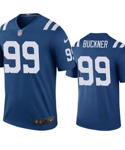 Indianapolis Colts Deforest Buckner Royal Color Rush Legend Jersey