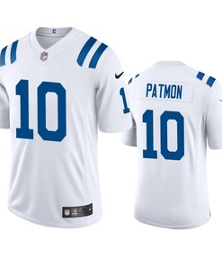 Indianapolis Colts Dezmon Patmon 10 White Vapor Limited Jersey