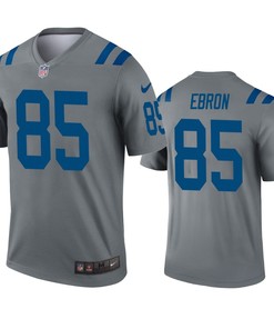 Indianapolis Colts Eric Ebron Gray Inverted Legend Jersey