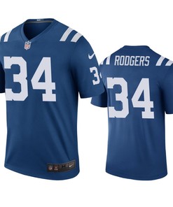 Indianapolis Colts Isaiah Rodgers Royal Color Rush Legend Jersey