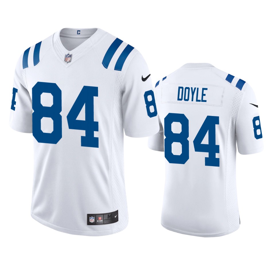 Indianapolis Colts Jack Doyle White 2020 Vapor Limited Jersey - Mens