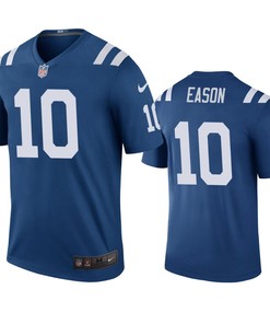 Indianapolis Colts Jacob Eason Royal Color Rush Legend Jersey