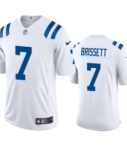 Indianapolis Colts Jacoby Brissett White 2020 Vapor Limited Jersey - Mens