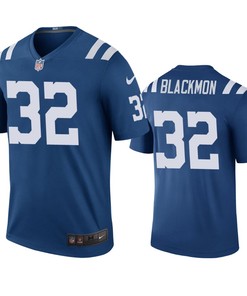 Indianapolis Colts Julian Blackmon Royal Color Rush Legend Jersey