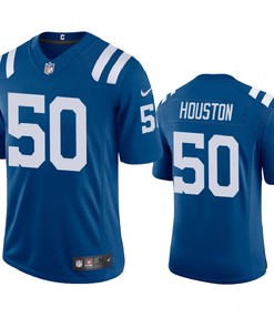 Indianapolis Colts Justin Houston Royal 2020 Vapor Limited Jersey - Mens