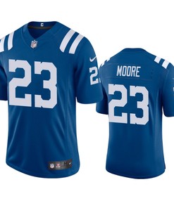 Indianapolis Colts Kenny Moore Royal 2020 Vapor Limited Jersey - Mens