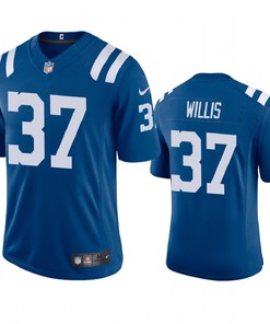 Indianapolis Colts Khari Willis Royal 2020 Vapor Limited Jersey - Mens