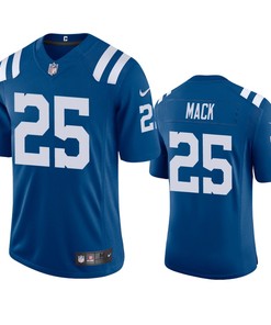 Indianapolis Colts Marlon Mack Royal 2020 Vapor Limited Jersey - Mens