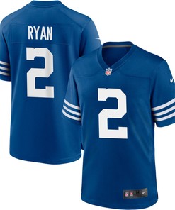 Indianapolis Colts Matt Ryan 2 Nfl American Football Royal Alternate Game Jersey Gift For Colts Fans