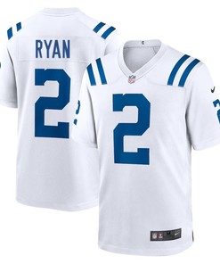 Indianapolis Colts Matt Ryan 2 Nfl American Football White Game Jersey Gift For Colts Fans
