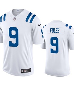 Indianapolis Colts Nick Foles 9 White Vapor Limited Jersey