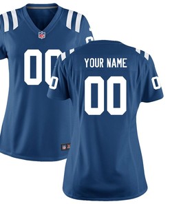 Indianapolis Colts Nike Womens Custom Game Jersey - Royal