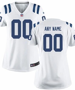 Indianapolis Colts Nike Womens Custom Game Jersey - White