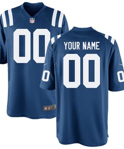 Indianapolis Colts Nike Youth Custom Game Jersey - Royal