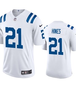Indianapolis Colts Nyheim Hines White 2020 Vapor Limited Jersey - Mens