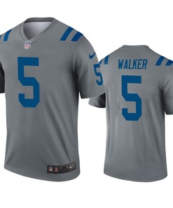 Indianapolis Colts Phillip Walker Gray Inverted Legend Jersey