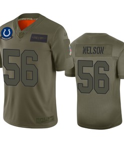 Indianapolis Colts Quenton Nelson Camo 2019 Salute To Service Limited Jersey