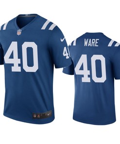 Indianapolis Colts Spencer Ware Royal Color Rush Legend Jersey - Mens