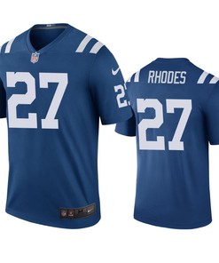 Indianapolis Colts Xavier Rhodes Royal Color Rush Legend Jersey