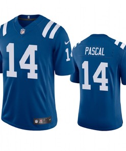 Indianapolis Colts Zach Pascal Royal 2020 Vapor Limited Jersey - Mens