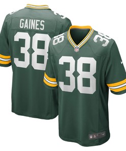 Innis Gaines Green Bay Packers Game Jersey - Green Nfl
