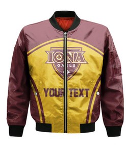 Iona Gaels Bomber Curve Style Sport- NCAA