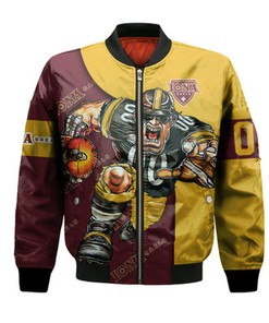 Iona Gaels Bomber Jacket Football Go On - NCAA