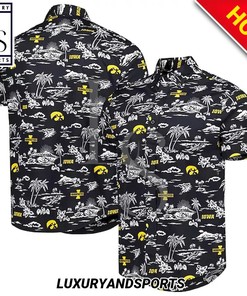Iowa Hawkeyes Island Custom Hawaiian Shirt