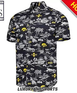 Iowa Hawkeyes Island Custom Hawaiian Shirt