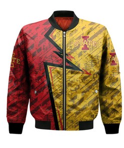Iowa State Cyclones Bomber Abstract Pattern Sport- NCAA