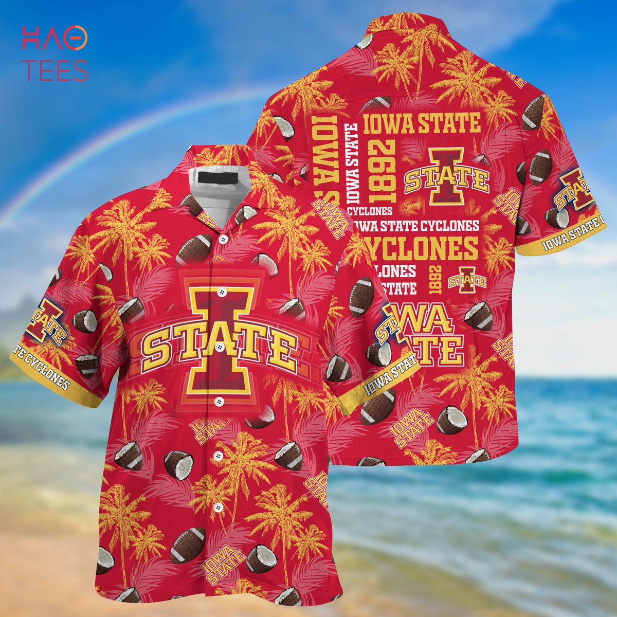 Iowa State Cyclones Hawaiian Shirt, New Gift for Summer
