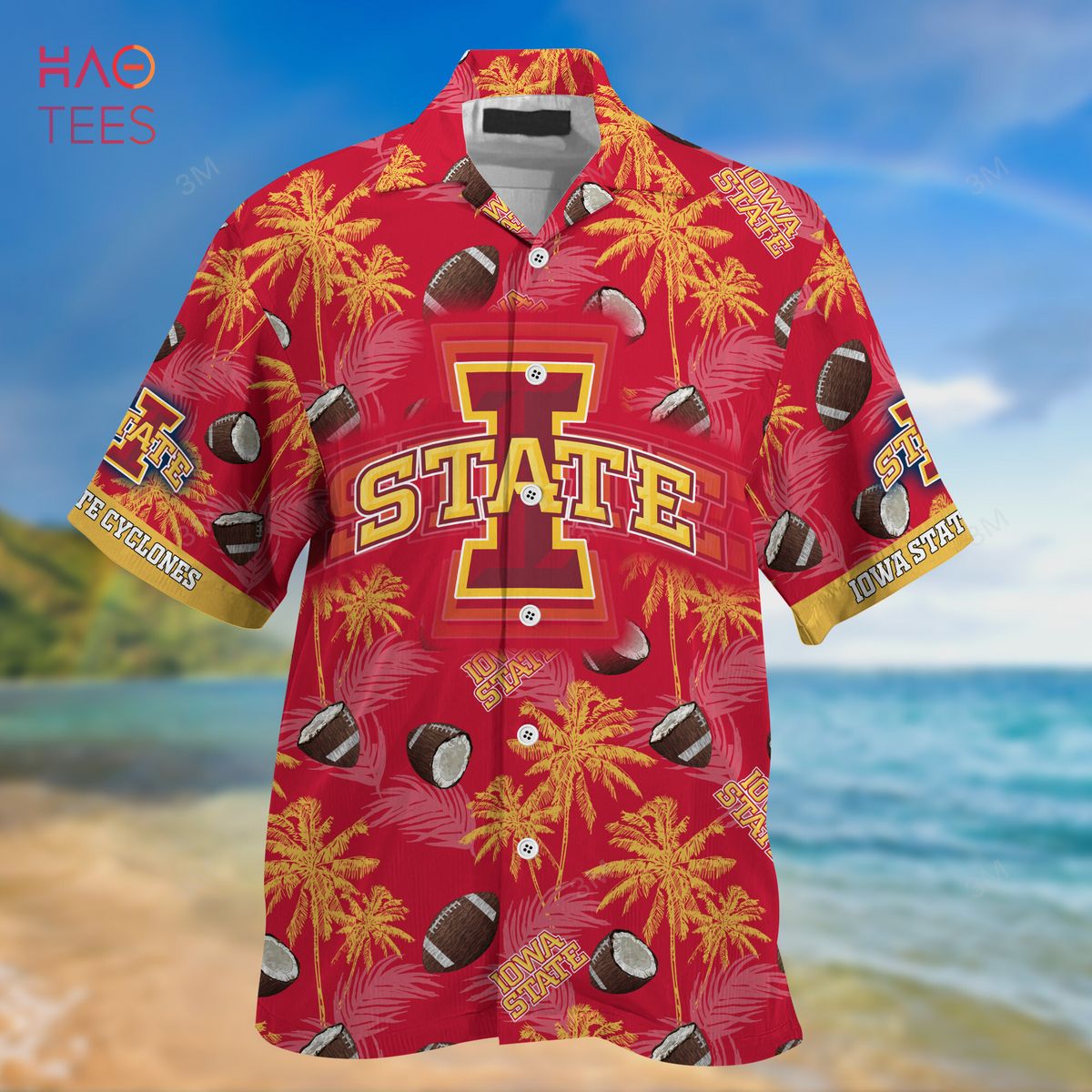 Iowa State Cyclones Hawaiian Shirt, New Gift for Summer