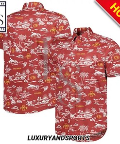 Iowa State Cyclones Island Custom Hawaiian Shirt