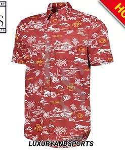 Iowa State Cyclones Island Custom Hawaiian Shirt